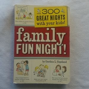 Family Fun Night book with over 300 activities